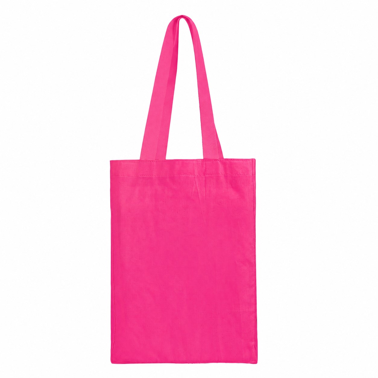 Cotton Tote Bag — Hot Pink