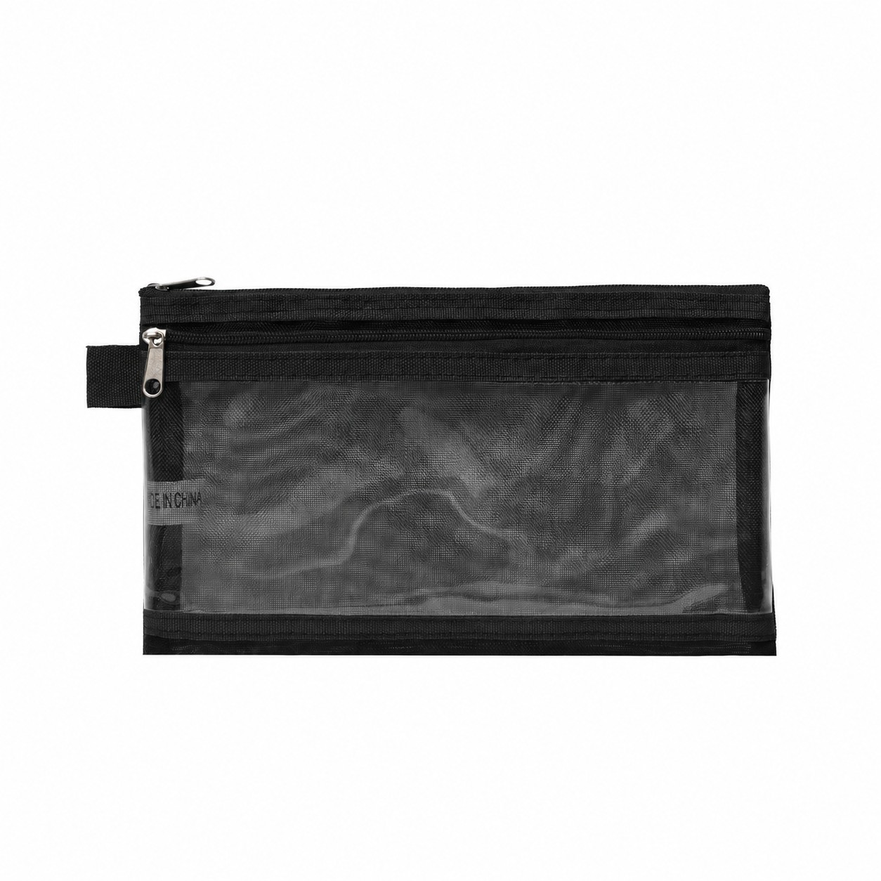 Reinforced Corners Travel Pouch — Black