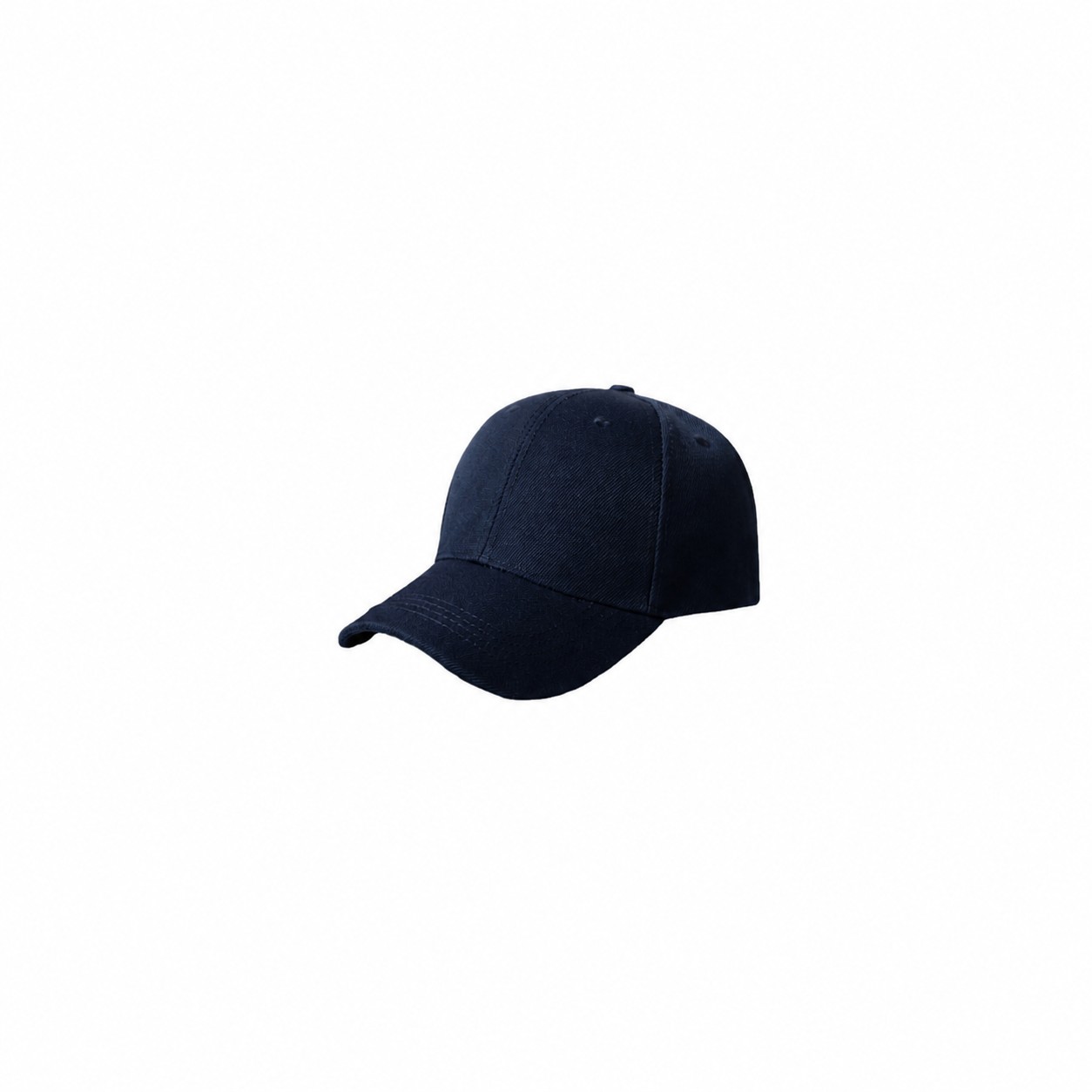 Mid Profile Baseball Cap — Navy Blue