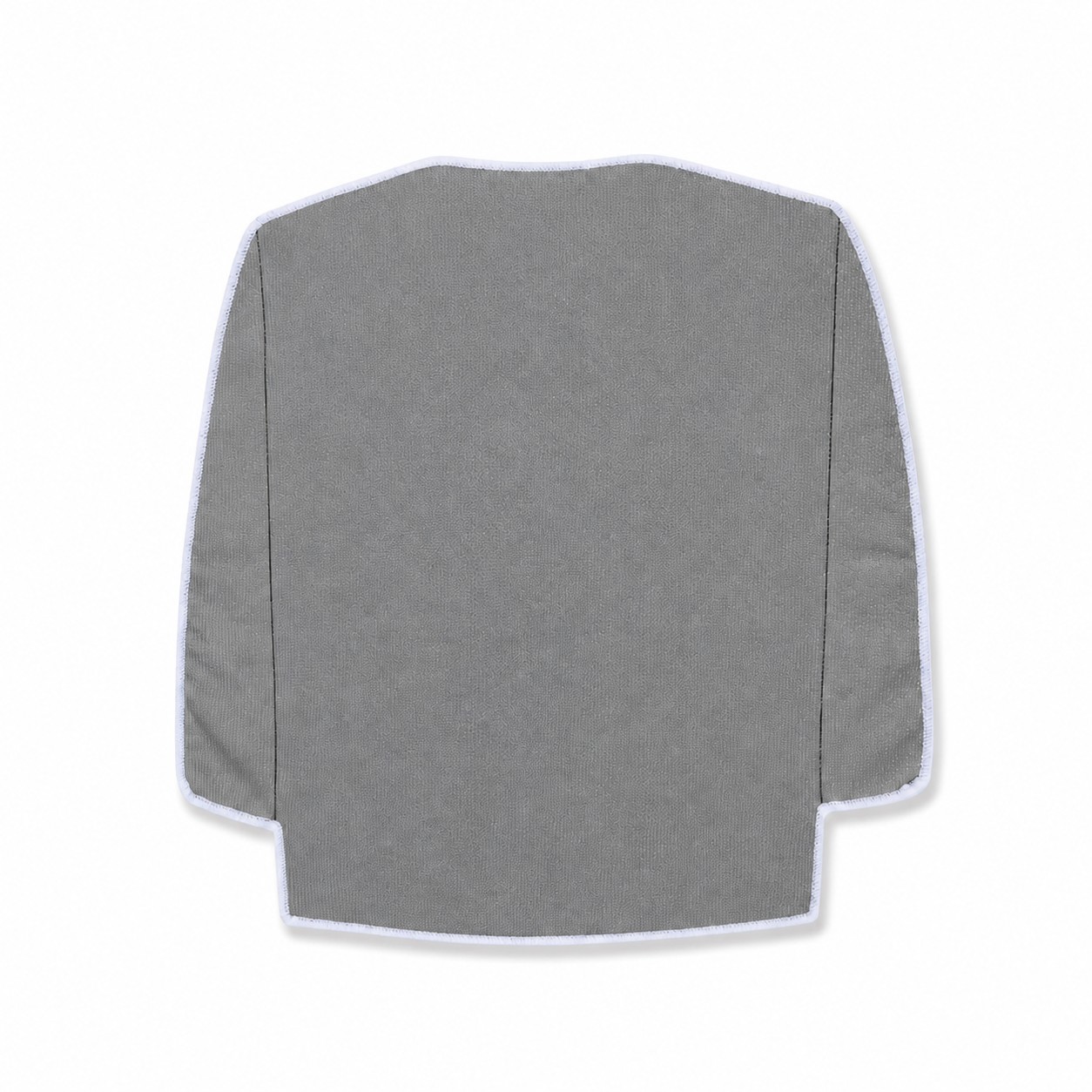 Jersey Shaped Microfiber Rally Towel — Pewter Gray