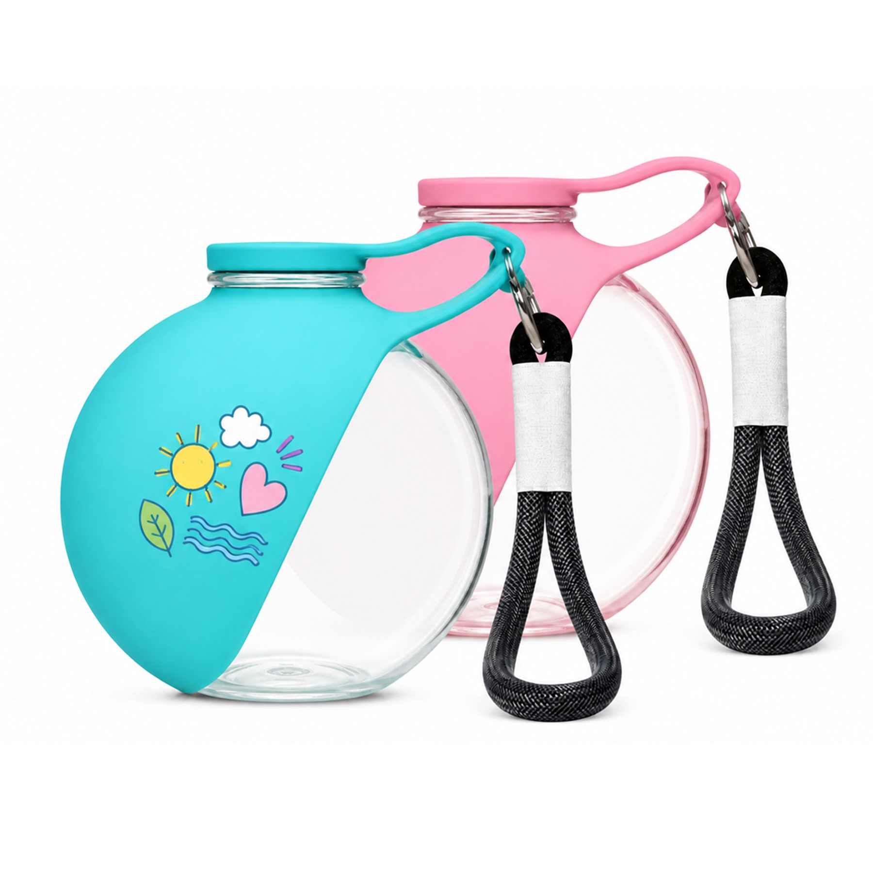 Stainless Steel Pet Water Bottle With Foldable Trough