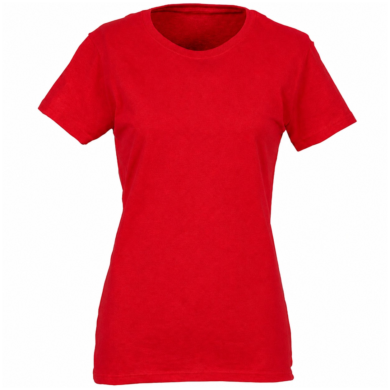 Ladies' Midweight Cotton T-Shirt — Red