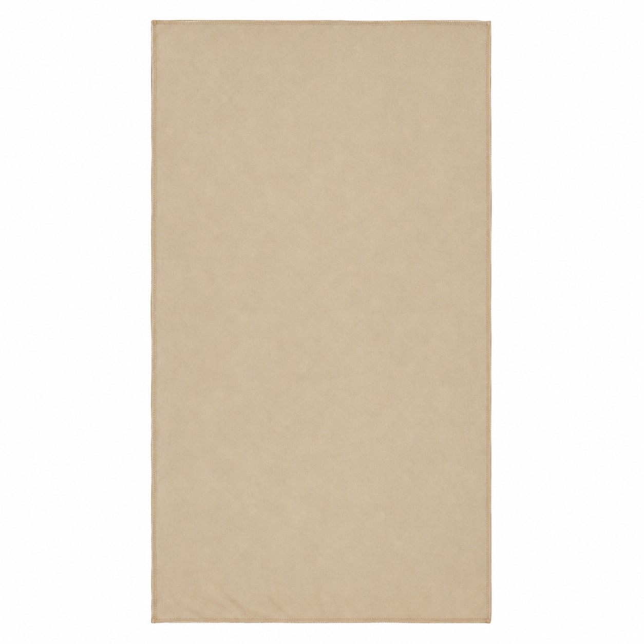 Large Microfiber Beach Towel — Tan Beige