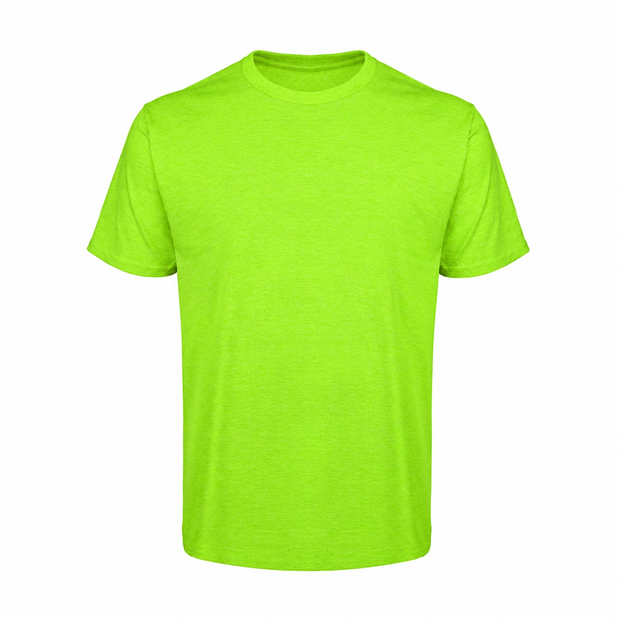 5.3 Oz Cotton T-Shirt — Lime Green