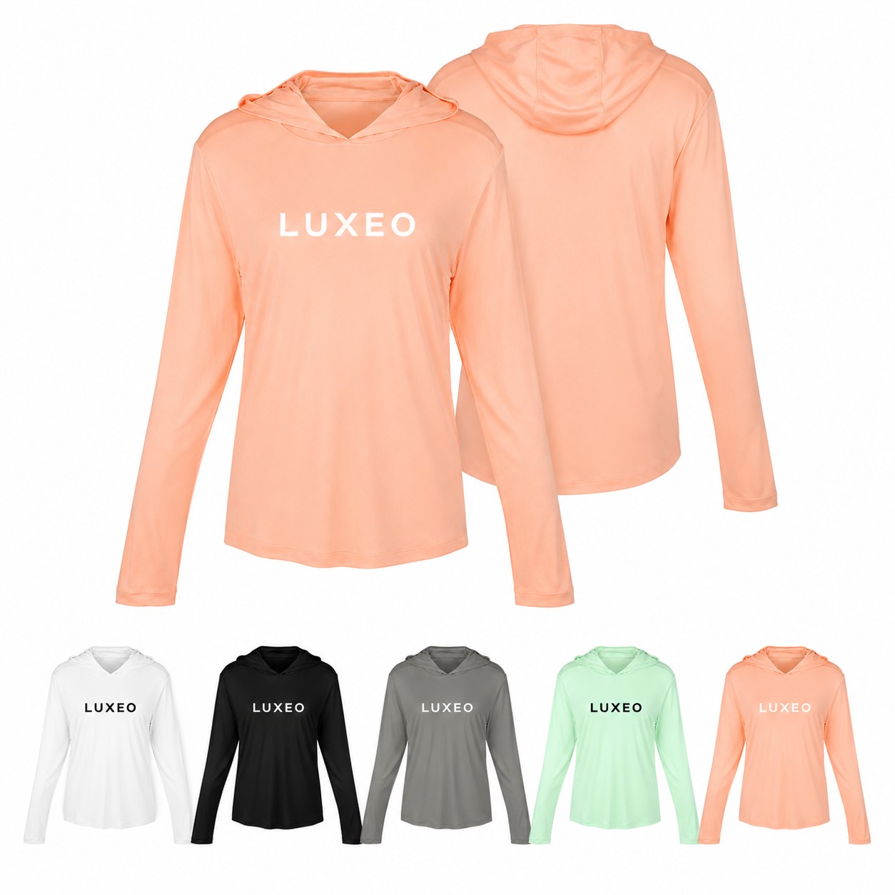Polyester Hooded Sun Shirt