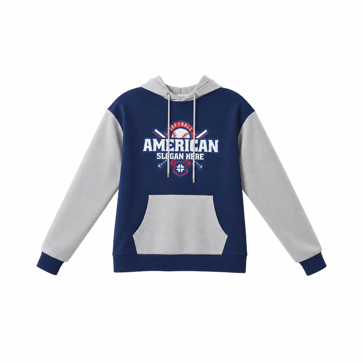 Composite Cotton Athletic Fit Hoodie — Silver