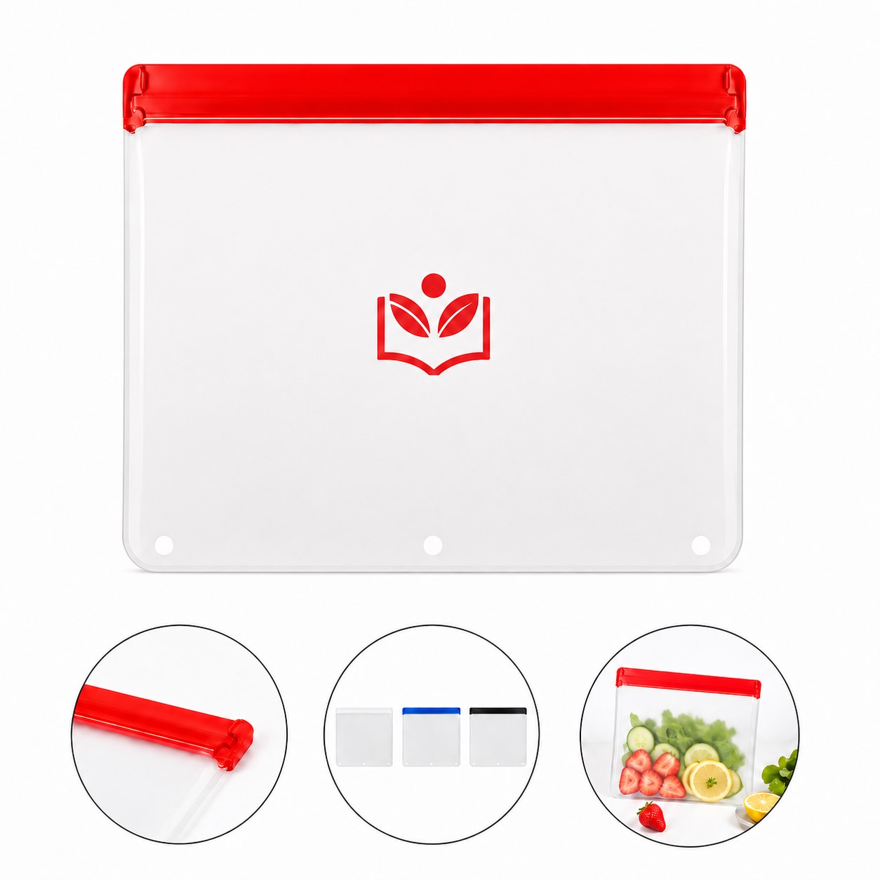 Wide Polyester School Supply Pouch