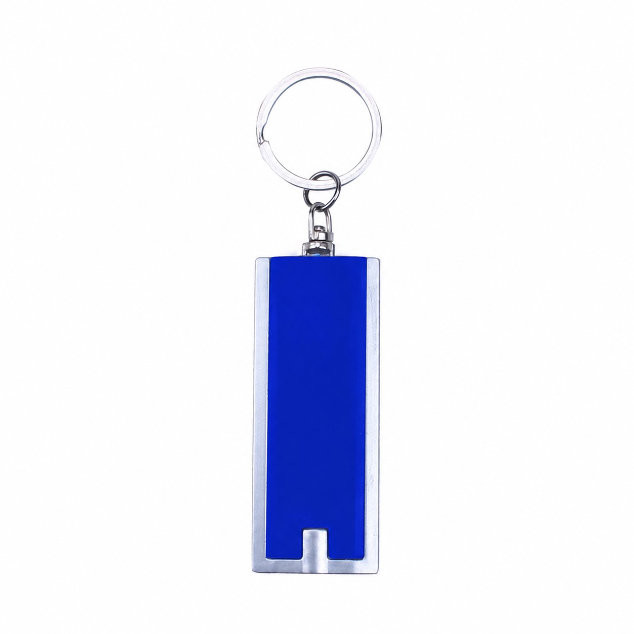 LED Flashlight Keychain — Blue