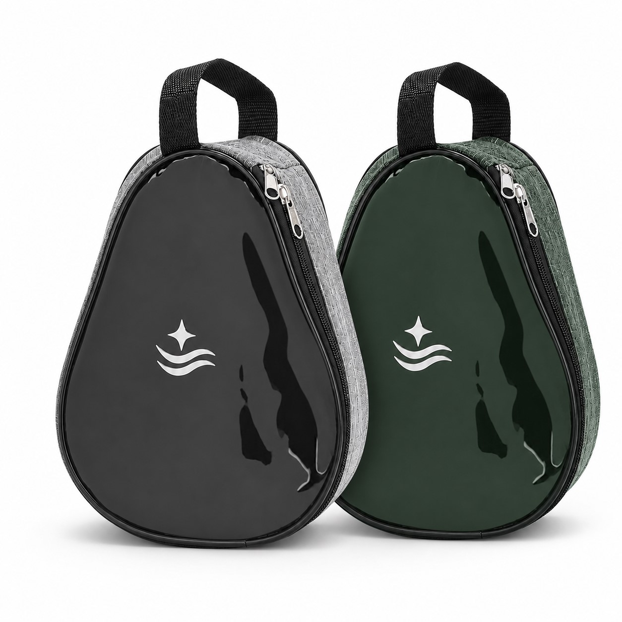 Oxford Fabric Double Zipper Camping Bowl Bag