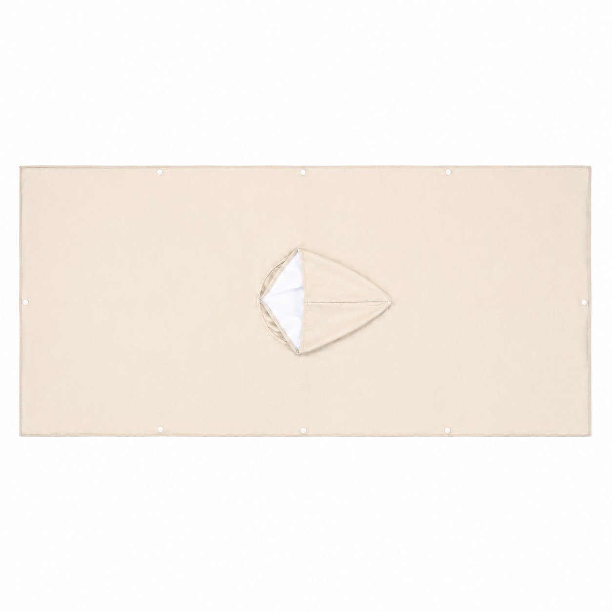Kids 400GSM Hooded Poncho Towel — Natural Beige
