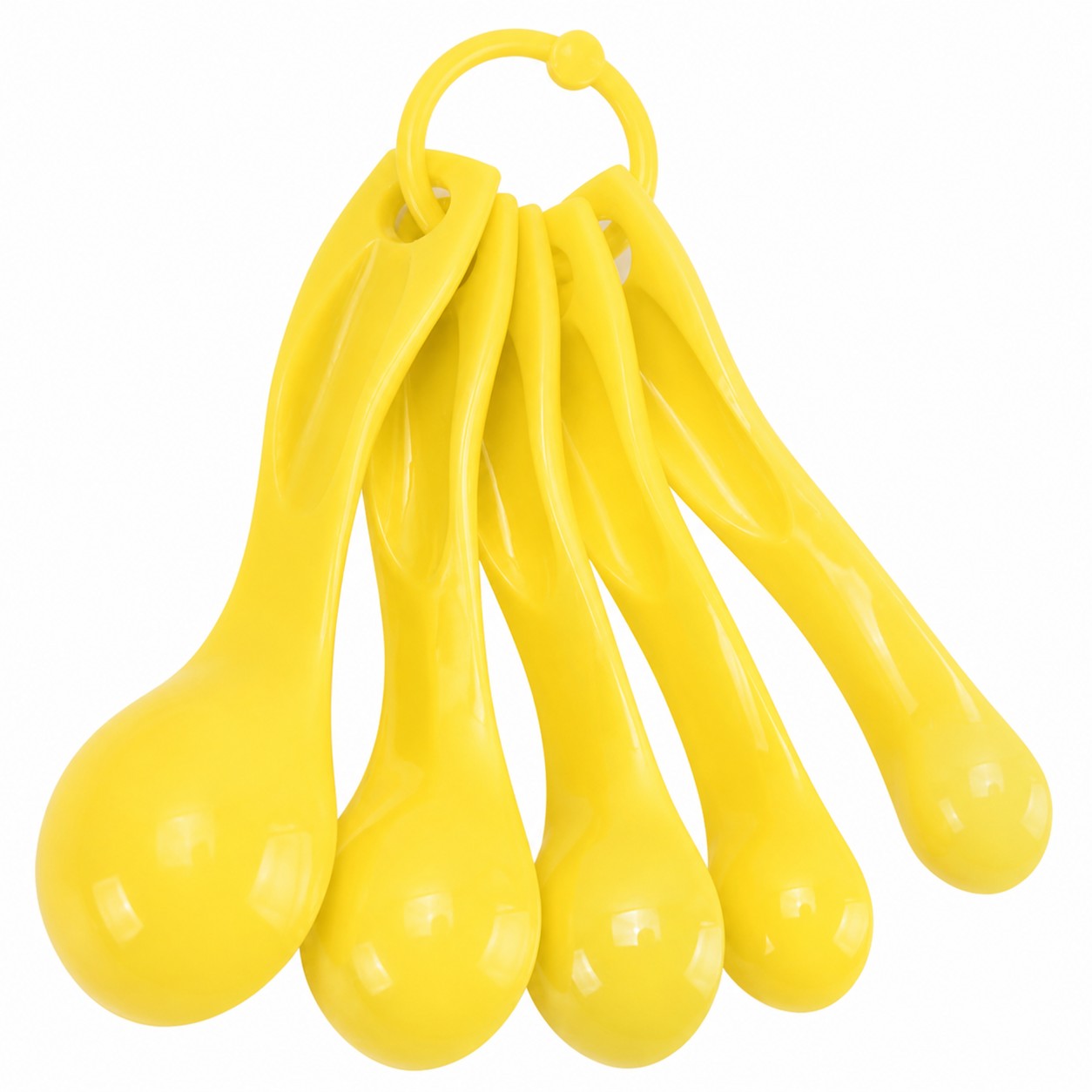 Five Piece Plastic Measuring Spoon Set — view 7