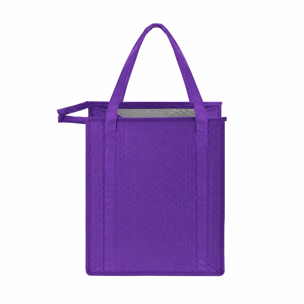 Reinforced Handles Cooler Tote — Purple