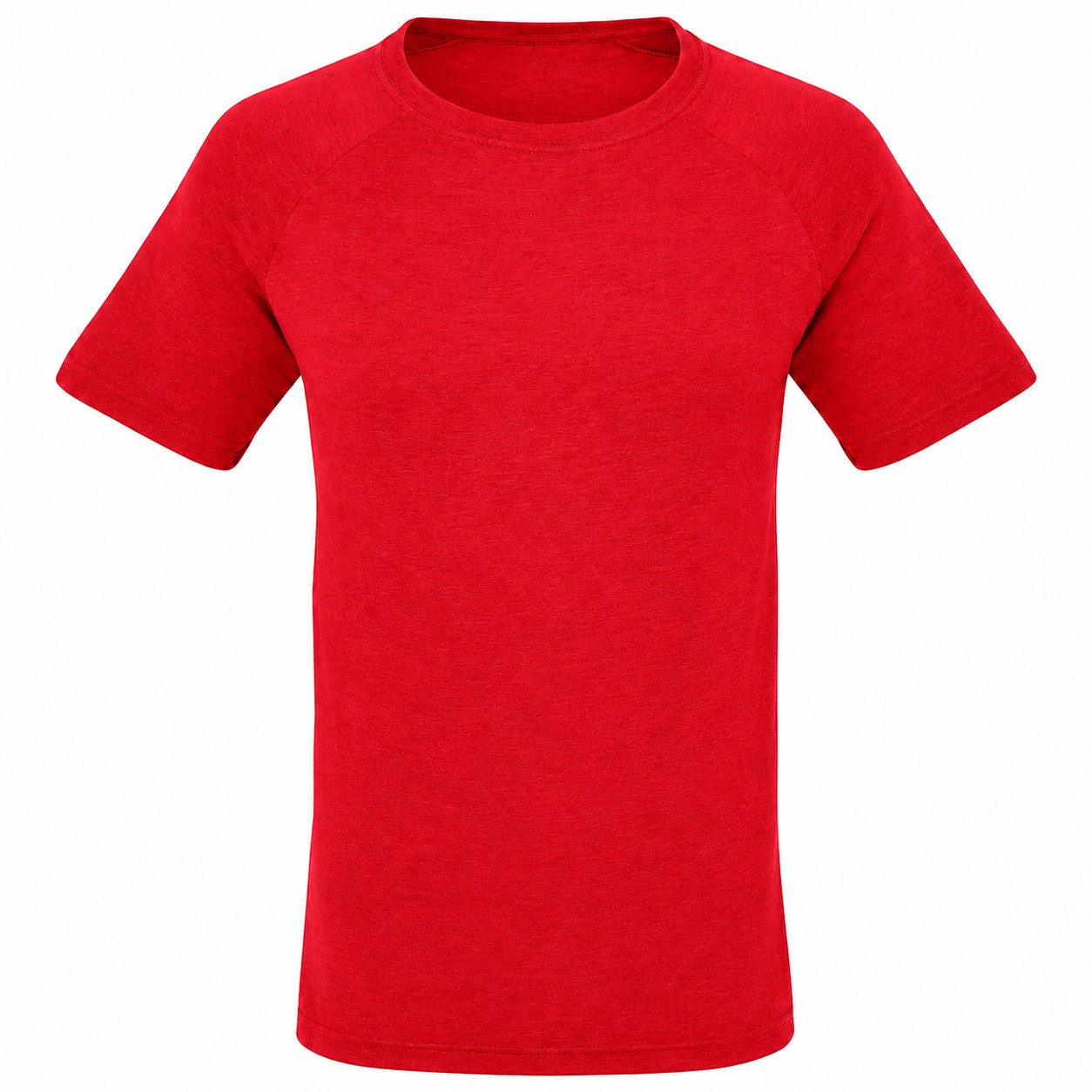 Men's CVC Raglan Jersey Shirt — Red