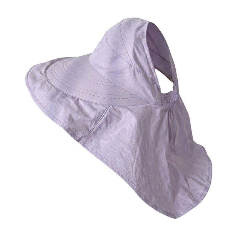 Polyester Cape Sun Hat — view 2