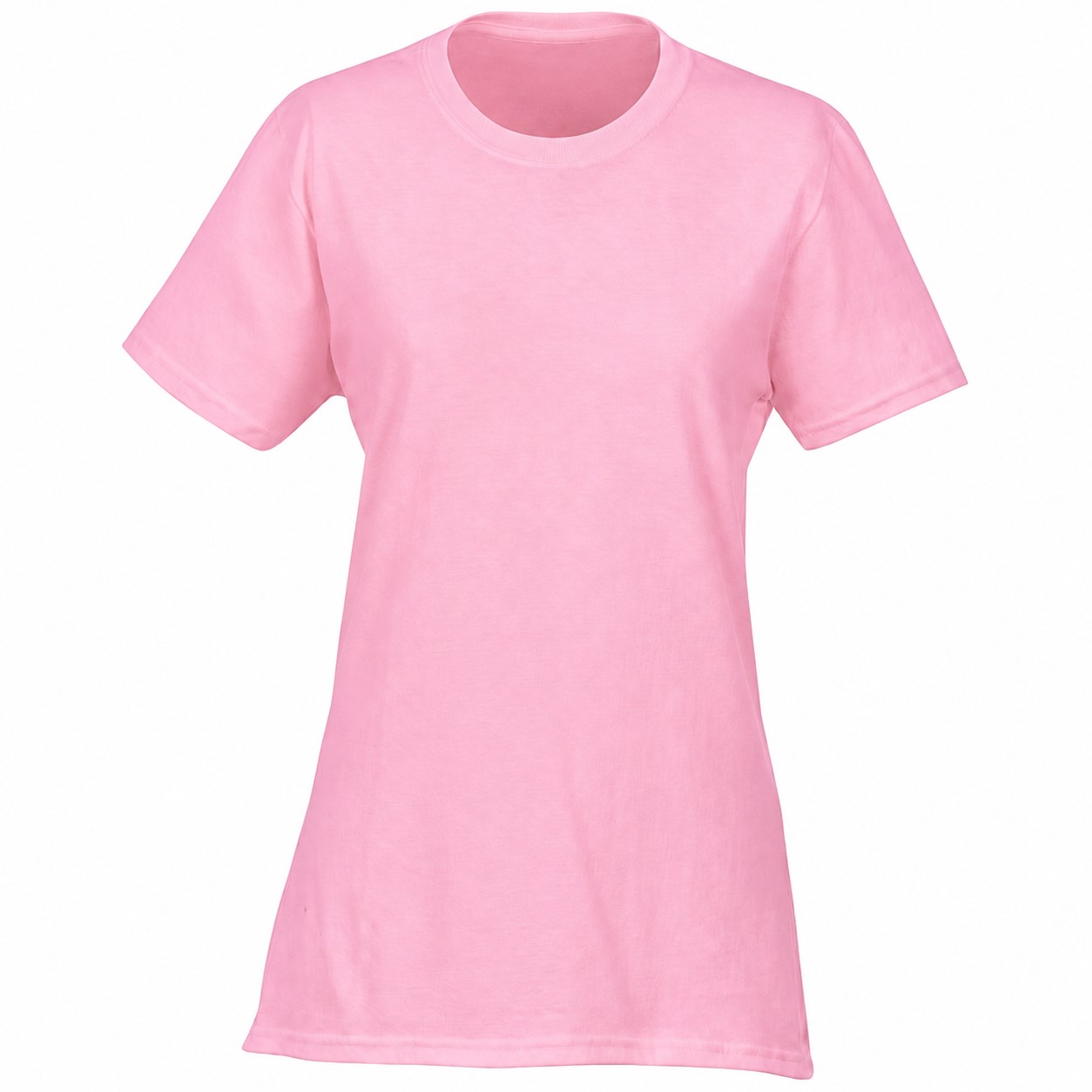 Ladies Blend Short Sleeve Tee — Pink