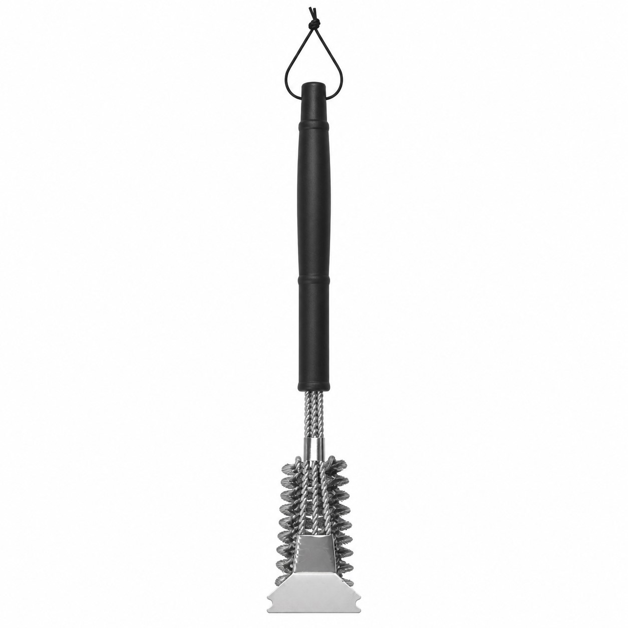 Long Handle Triple Wire Grill Brush — view 2