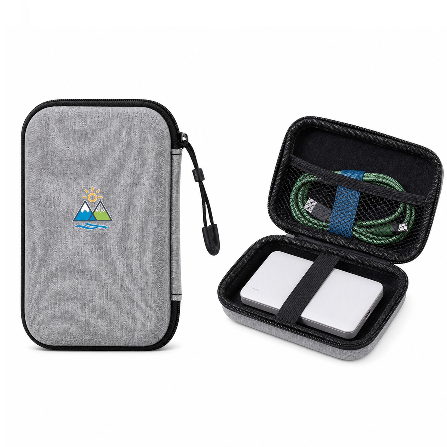 Zippered EVA Travel Organizer Case