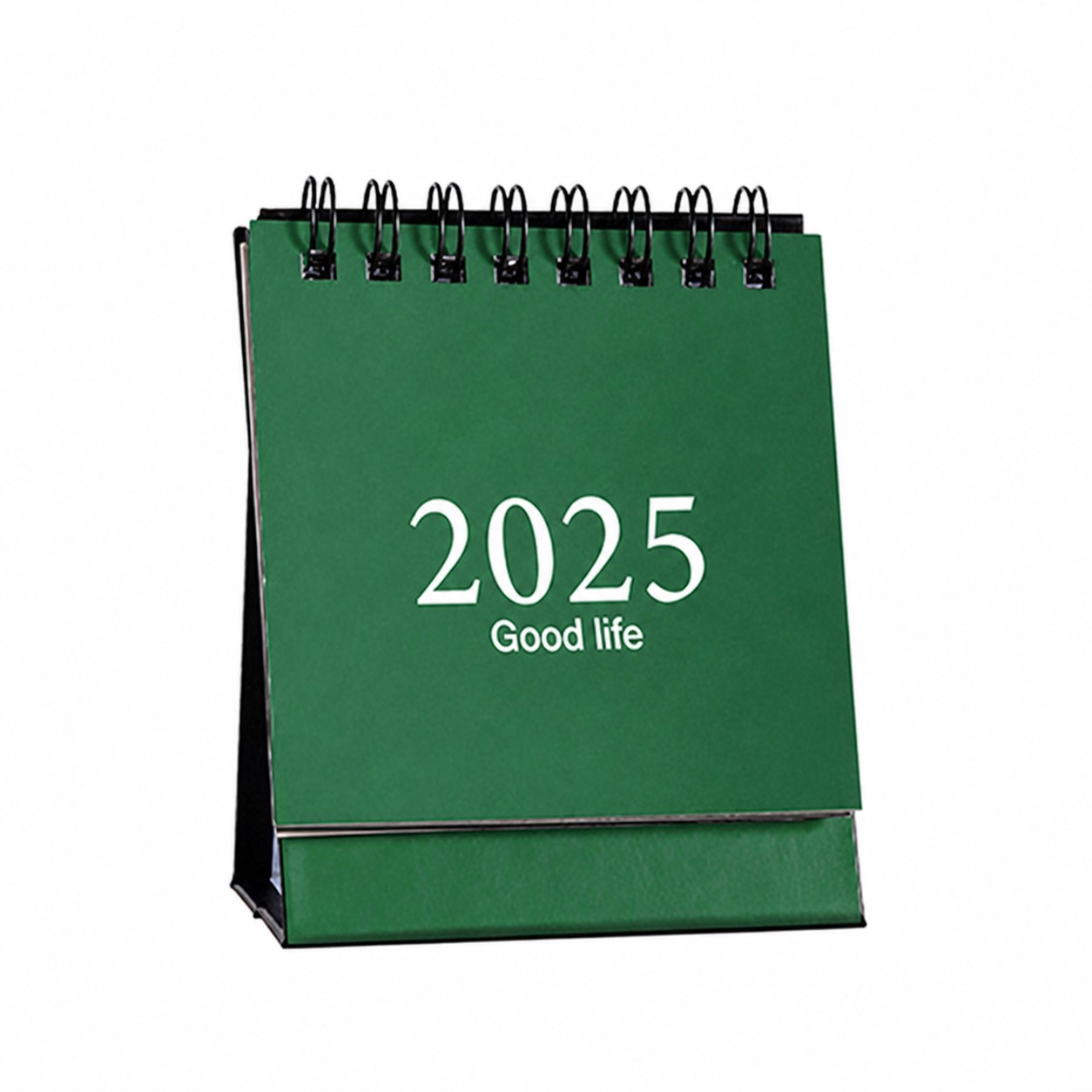 Small Paper Desk Calendar — Green