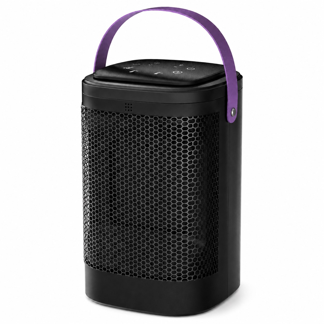 Portable Ceramic Indoor Space Heater — Purple