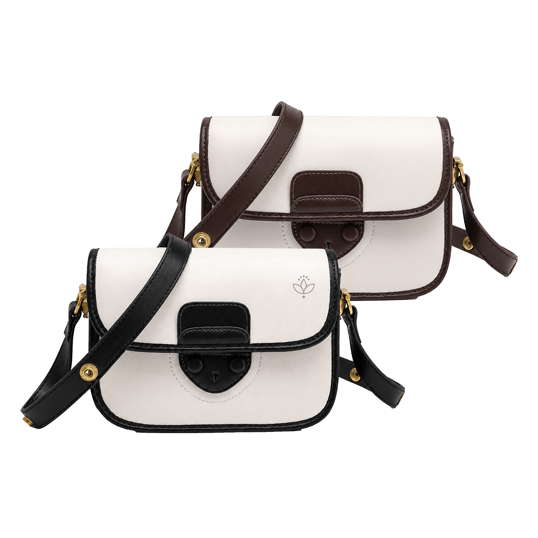 Polyester Flap Crossbody Purse — view 1