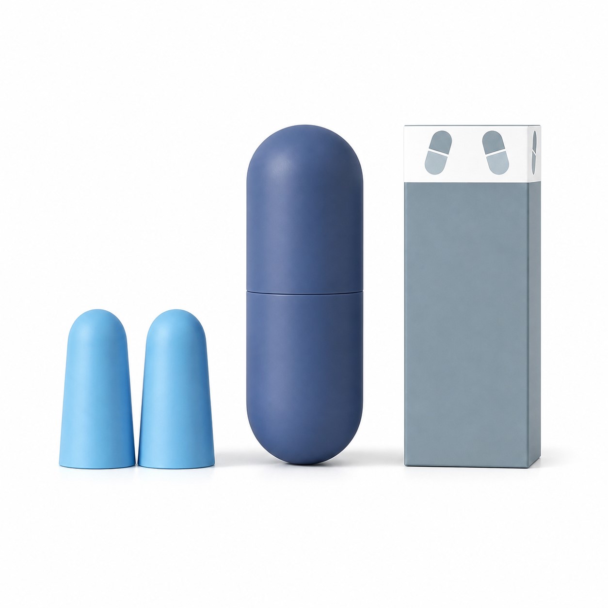 Foam Ear Plugs With Compact Case — view 2