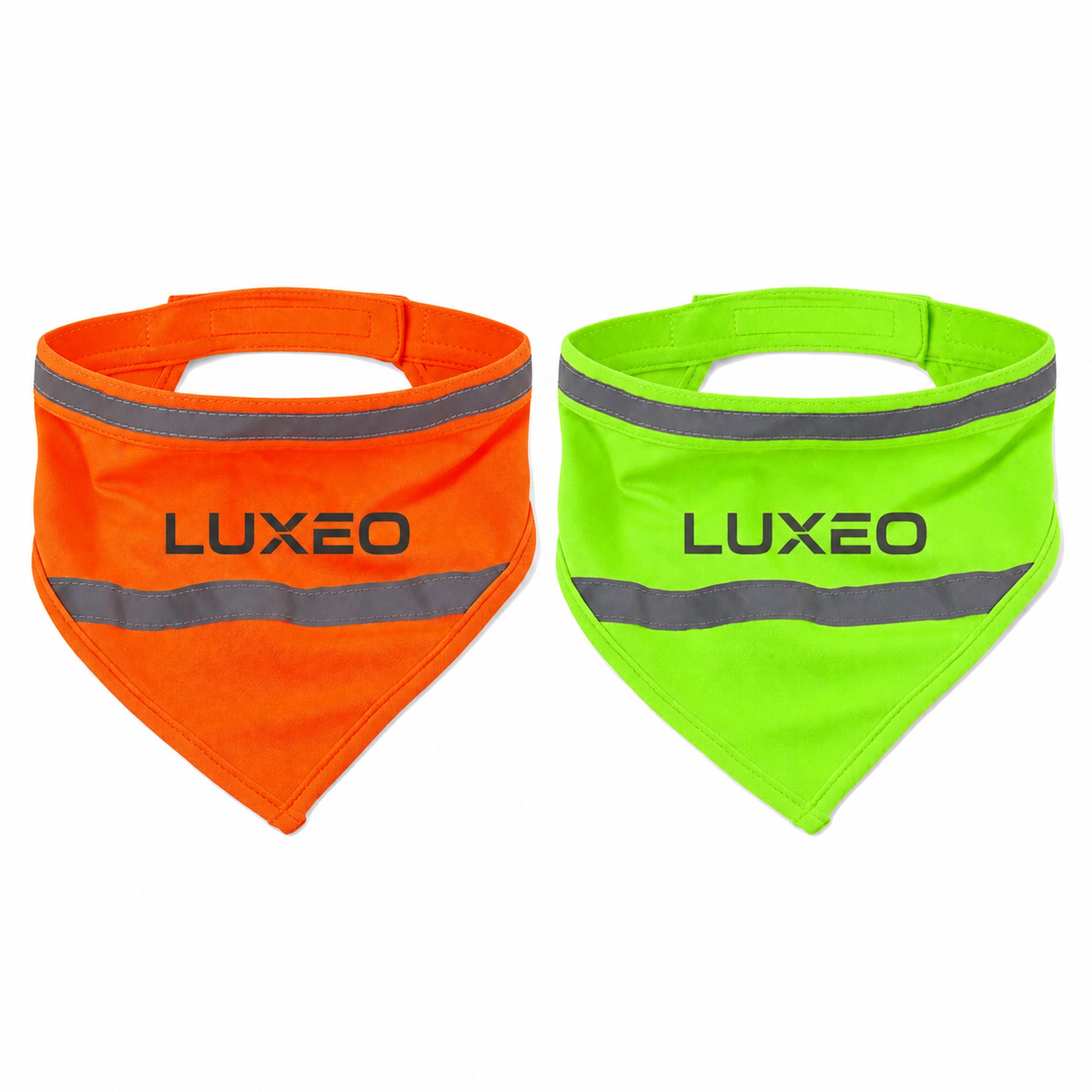 Reflective Hook And Loop Pet Bandanna