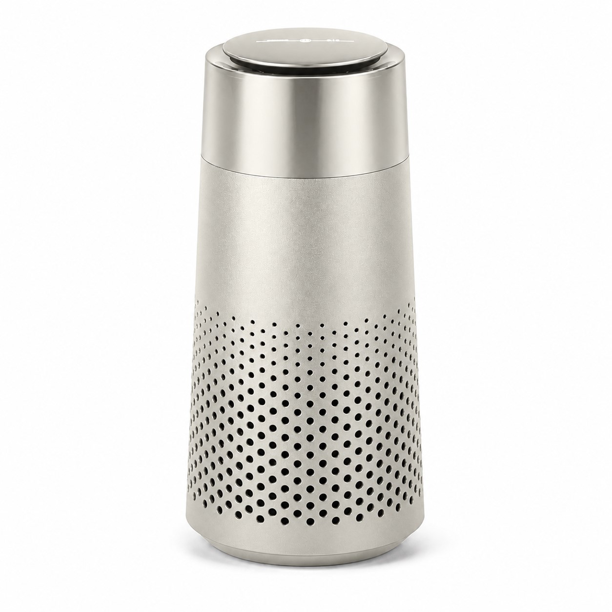 Portable HEPA Car Air Purifier — Nickel Silver
