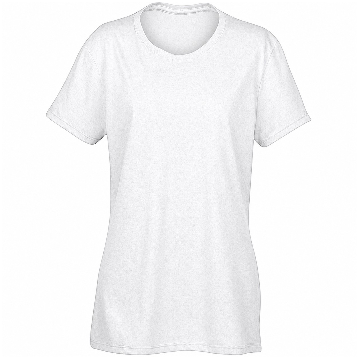 Ladies' Tri-Blend Short-Sleeve Tee — White