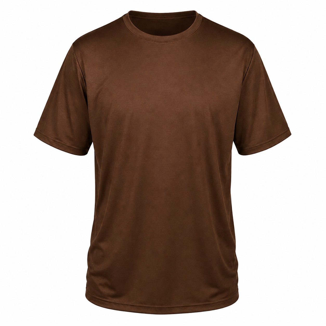 Quarter Zip Fleece Sweatshirt — Brown