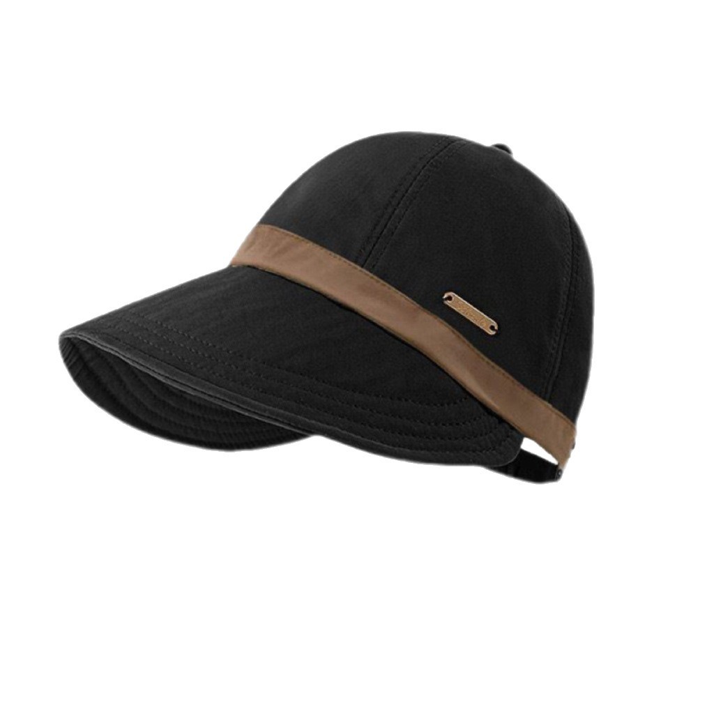 Polyester Contrast Band Baseball Cap — view 2