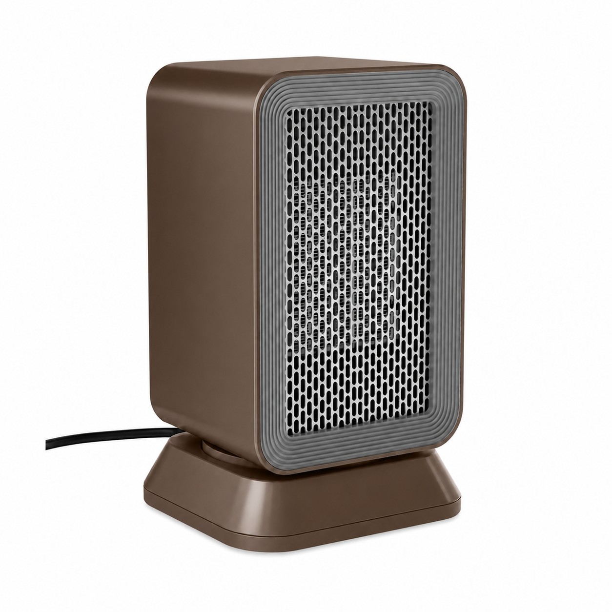 Timer Ceramic Space Heater — Brown