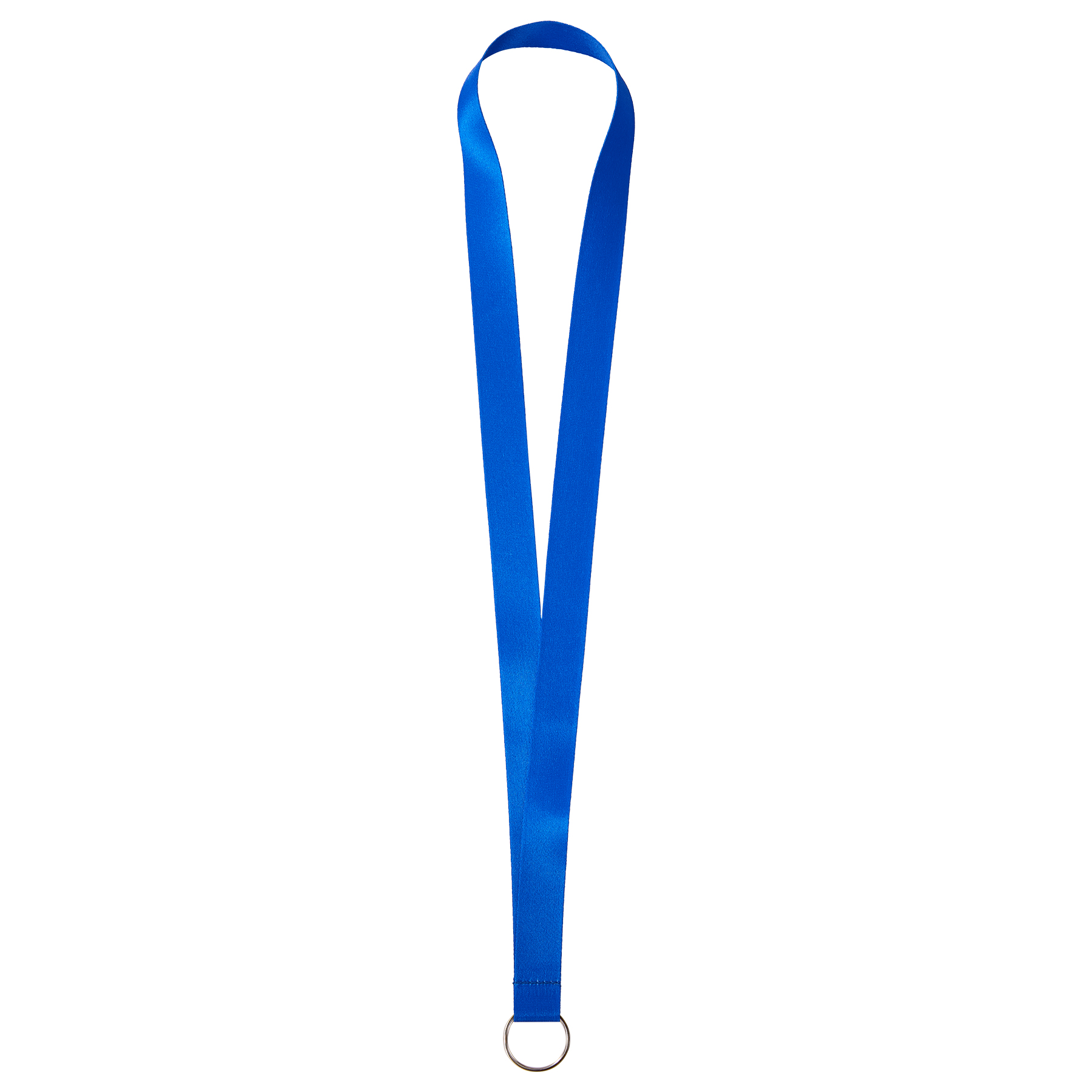 Satin Polyester Split Ring Lanyard — view 2