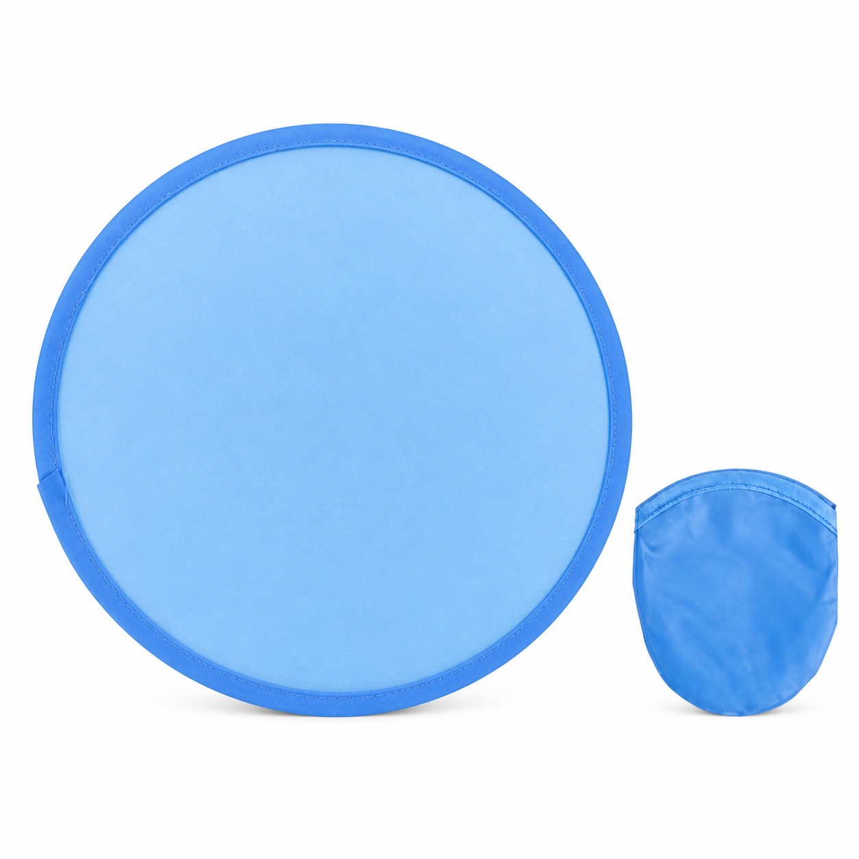 Foldable Nylon Flying Disc With Pouch — view 2