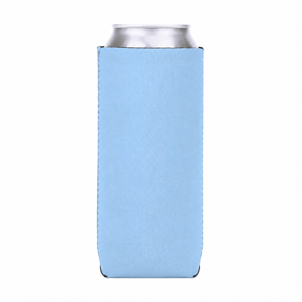 Tall Boy Neoprene Can Cooler — Baby Blue