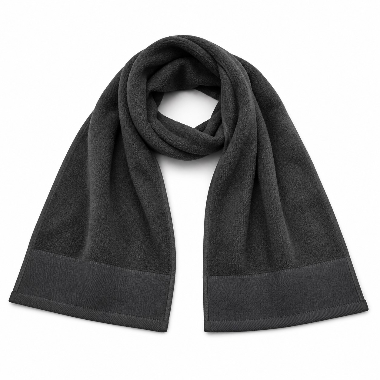 Long Cotton Sports Towel With Twill Edge — view 2