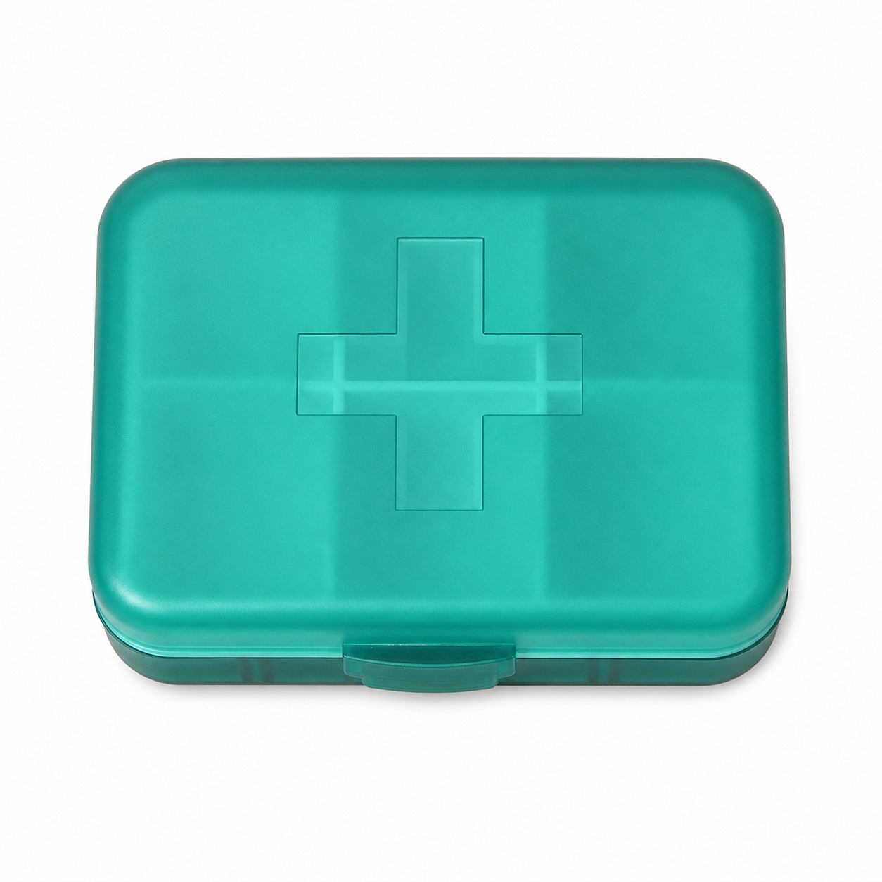 Cross Divider Six Compartment Pill Organizer — view 2