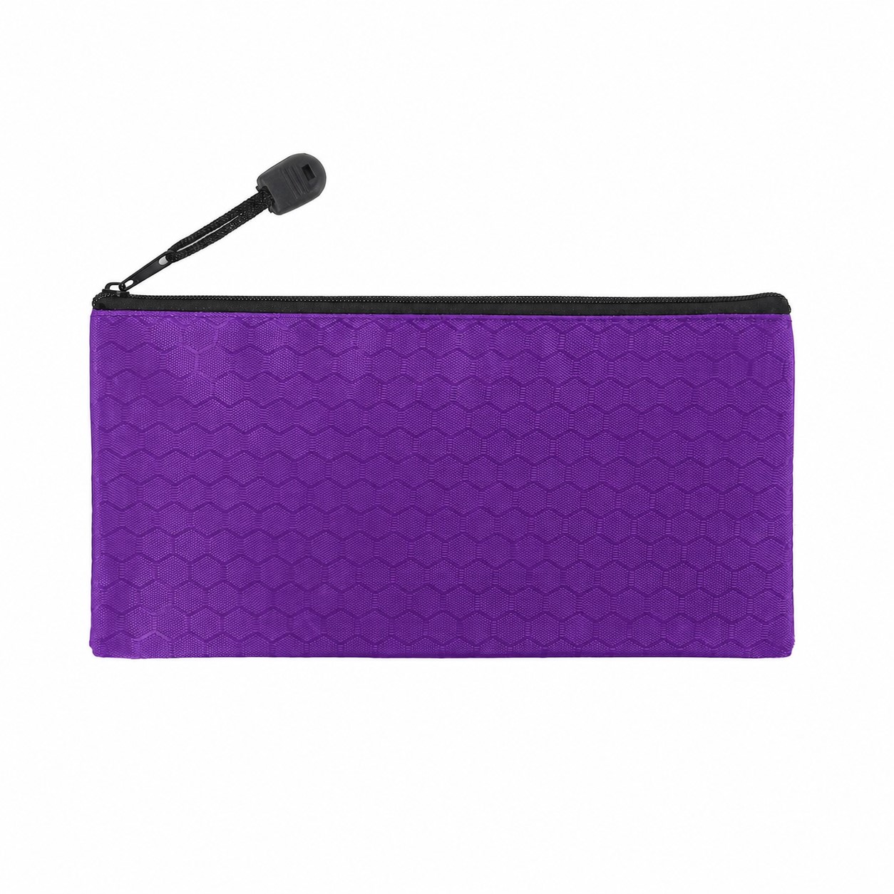 Zippered Storage 9" Travel Pouch — Purple