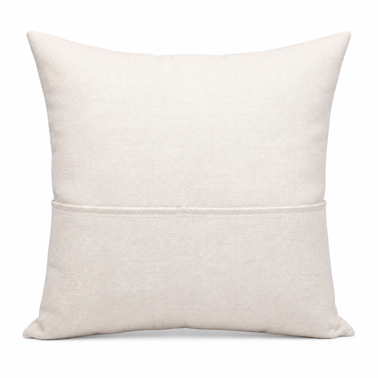 Linen Dual Pocket Pillow Cover — view 2