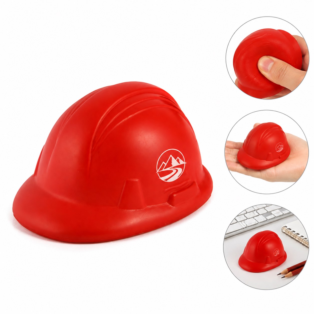 PU Foam Hard Hat Stress Toy