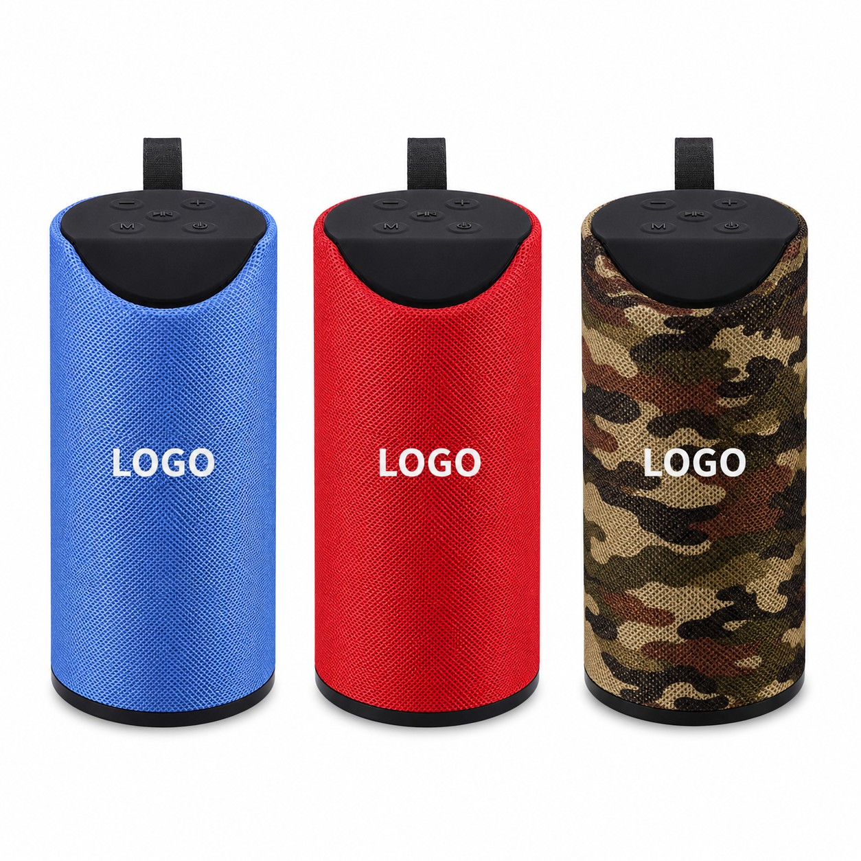 Multi Input Cylindrical Bluetooth Speaker