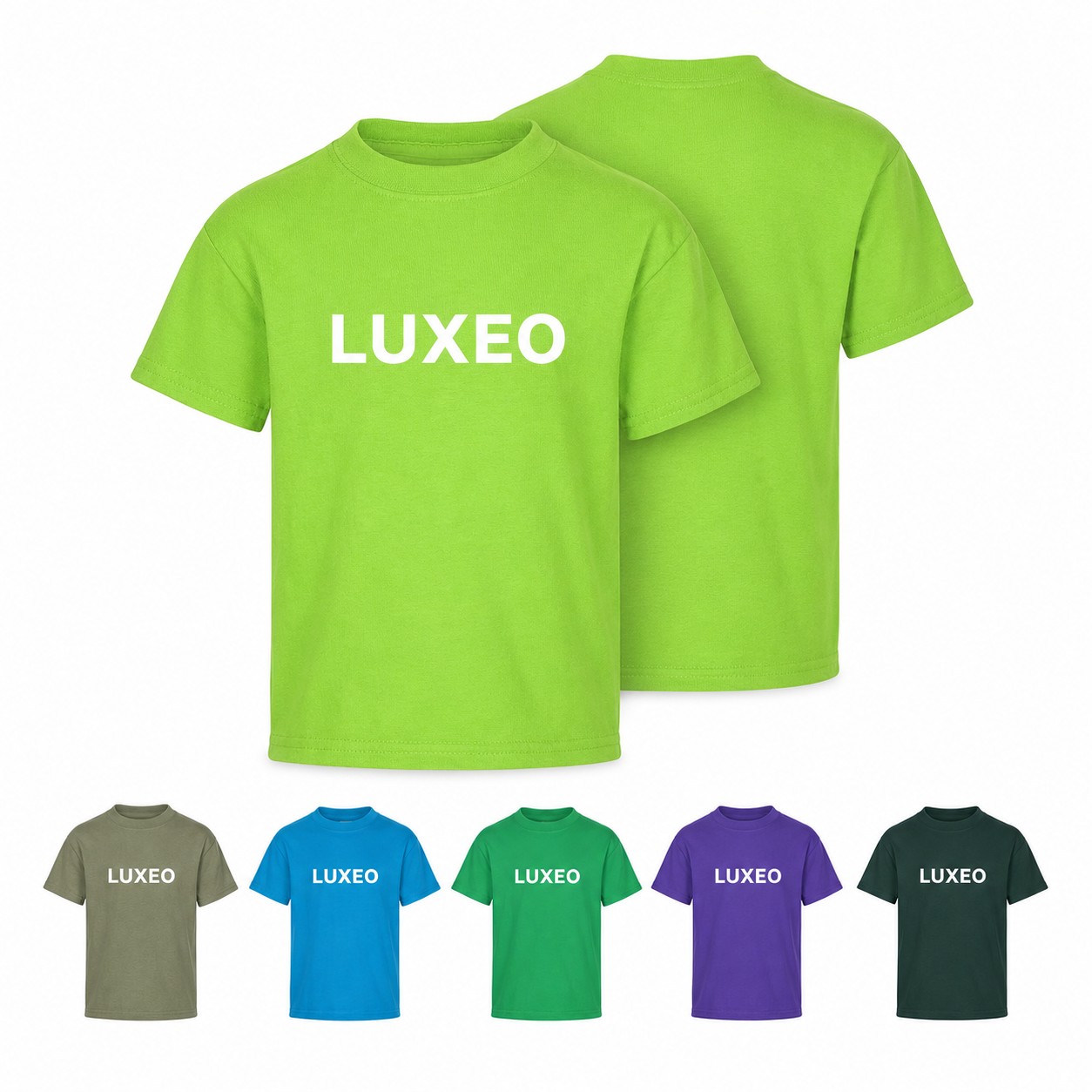 Youth Cotton-Polyester Blend T-Shirt