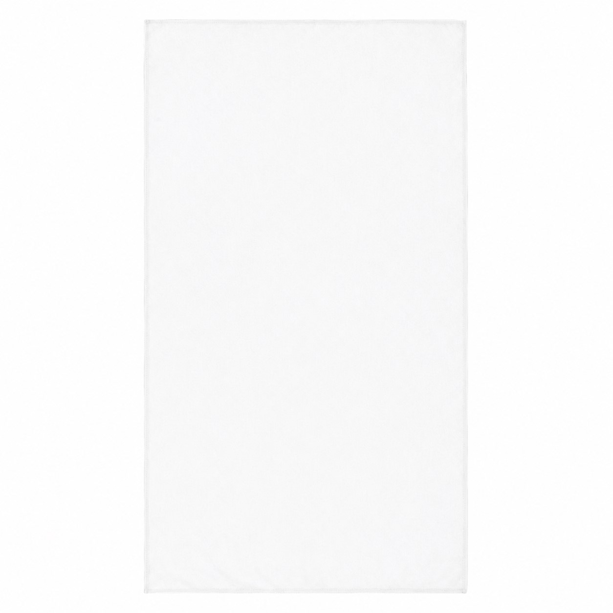 Large Microfiber Beach Towel — White