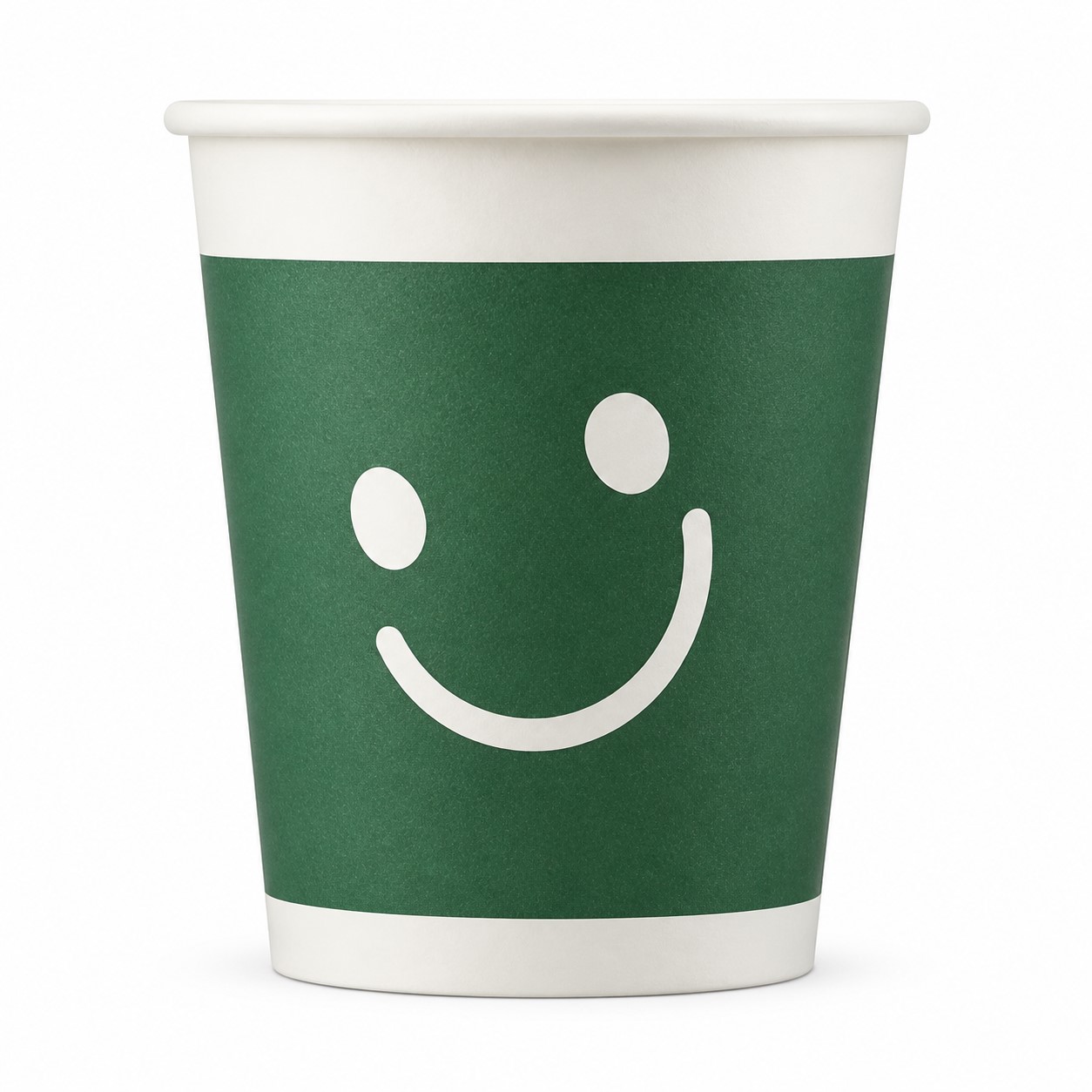 Compact Rolled Rim Paper Drink Cup — view 2