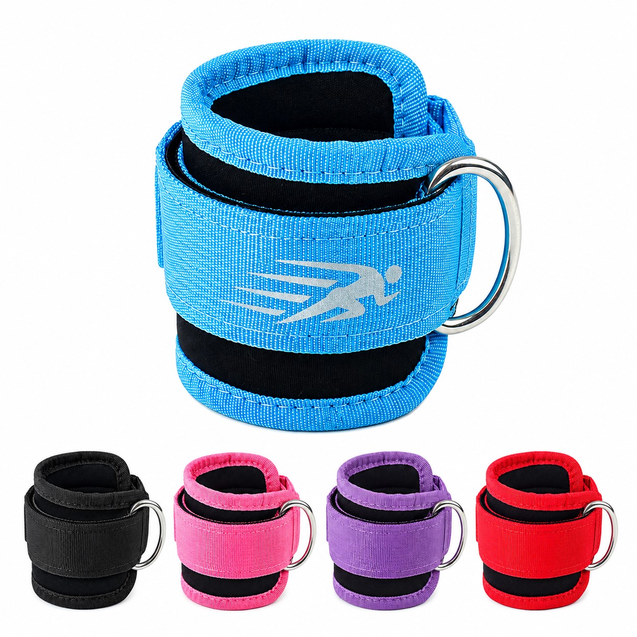 Woven Padded Adjustable Ankle Straps