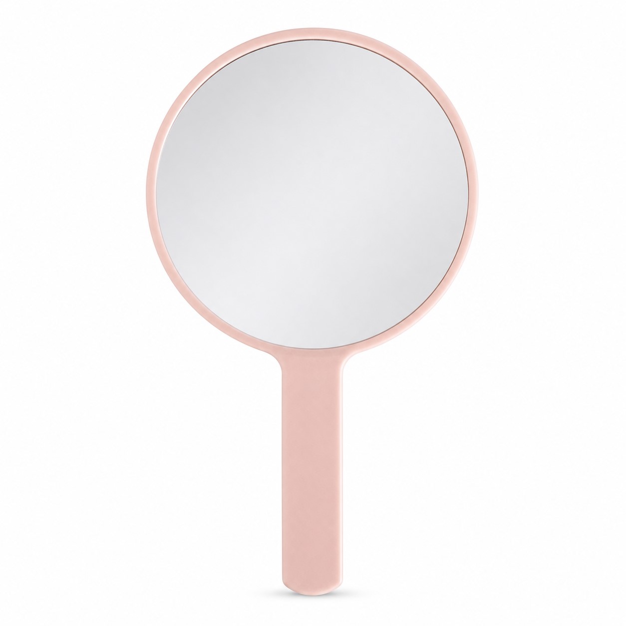 Round Plastic Handheld Grooming Mirror — view 2