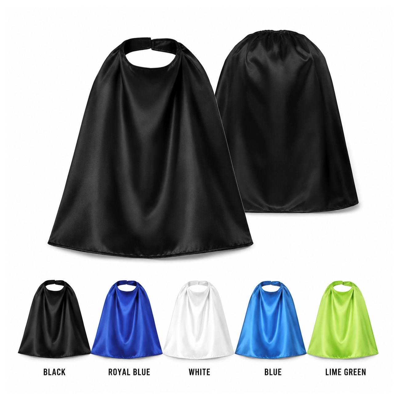 Satin Superhero Kids Cape