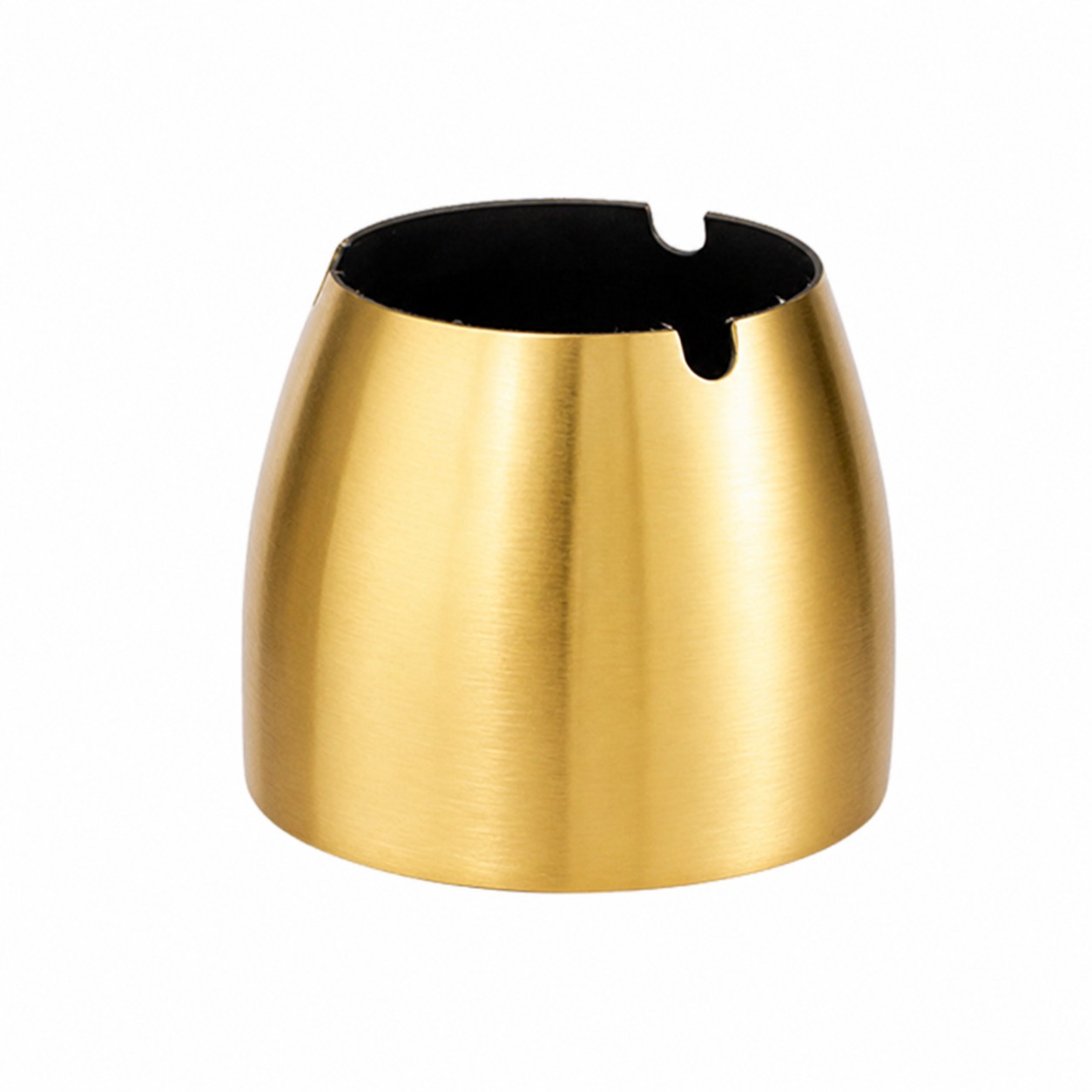 Outdoor Stainless Steel Ashtray — Gold