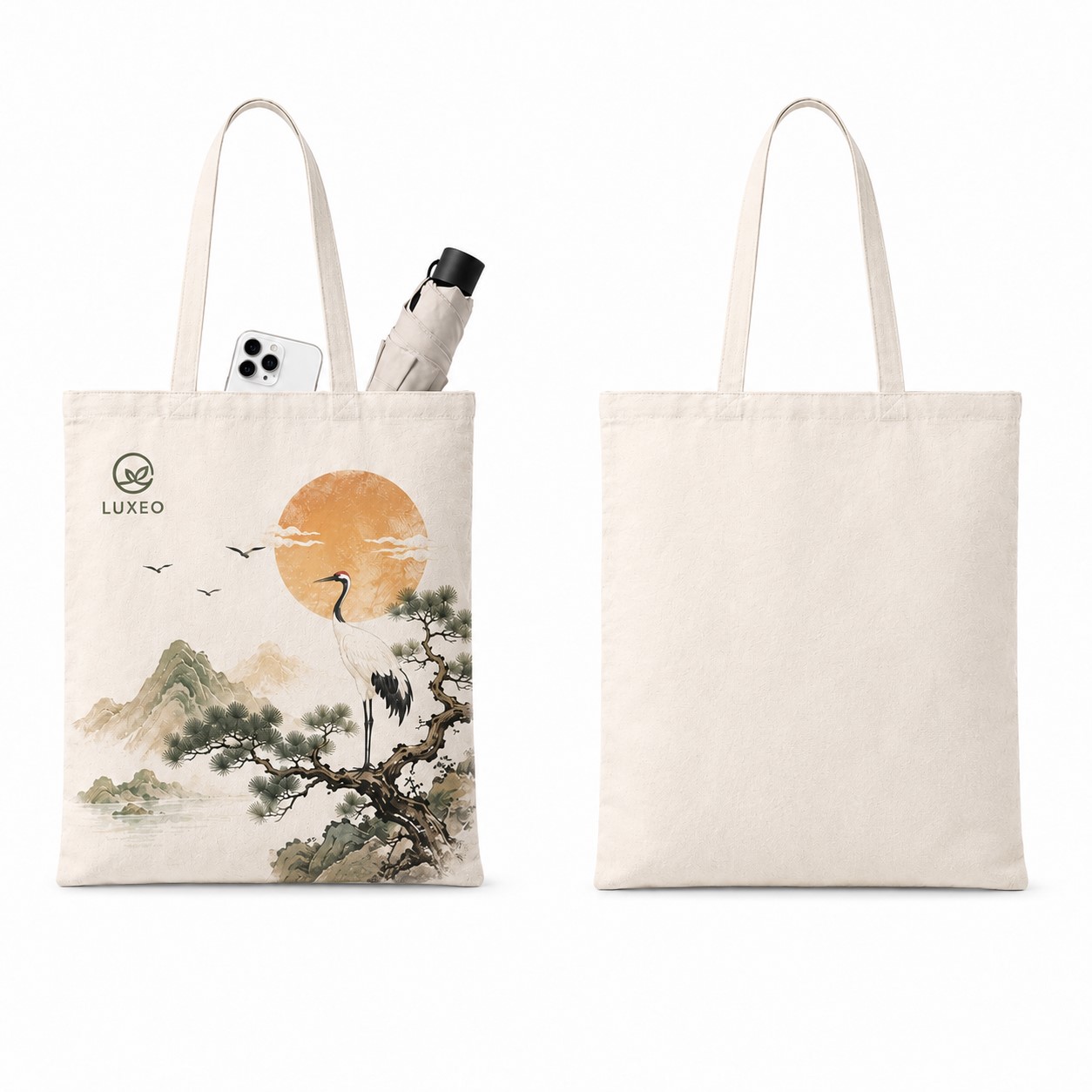 10 Oz Cotton Canvas Full Color Tote
