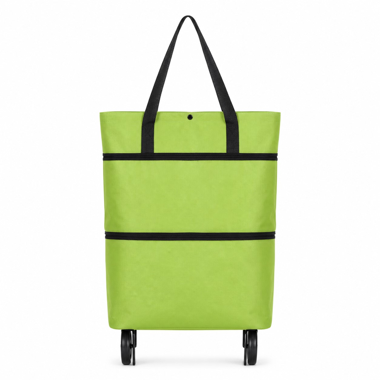Foldable Oxford Wheeled Shopping Cart — view 2