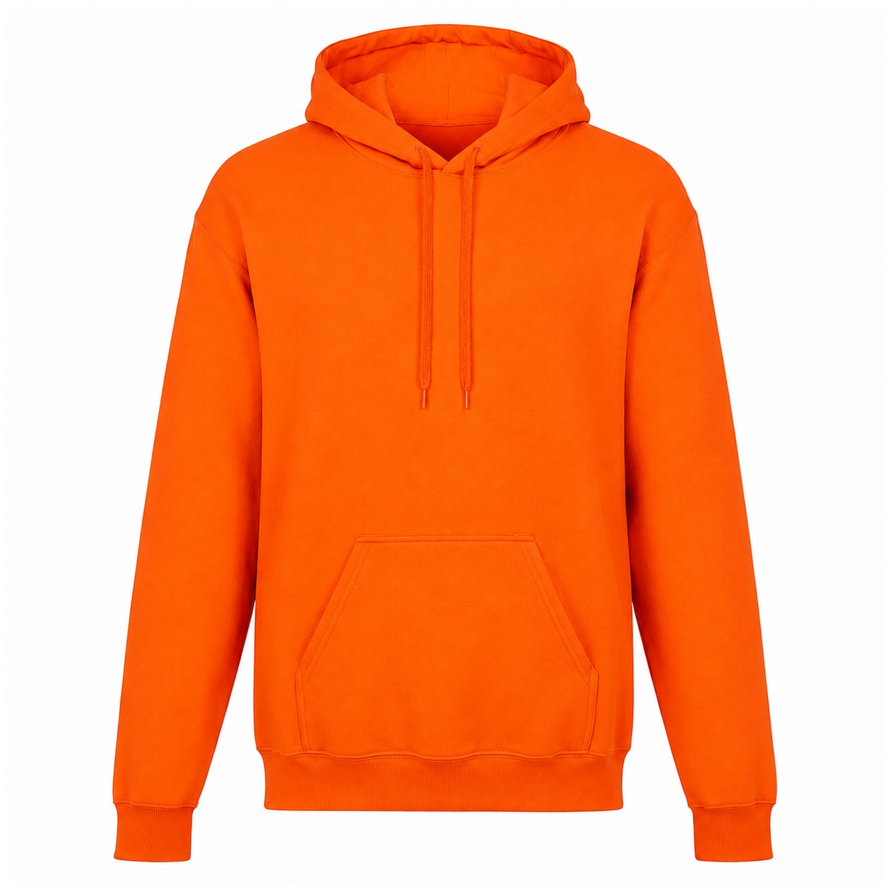 8.4-Ounce Cotton-Polyester Pullover Hoodie — Orange